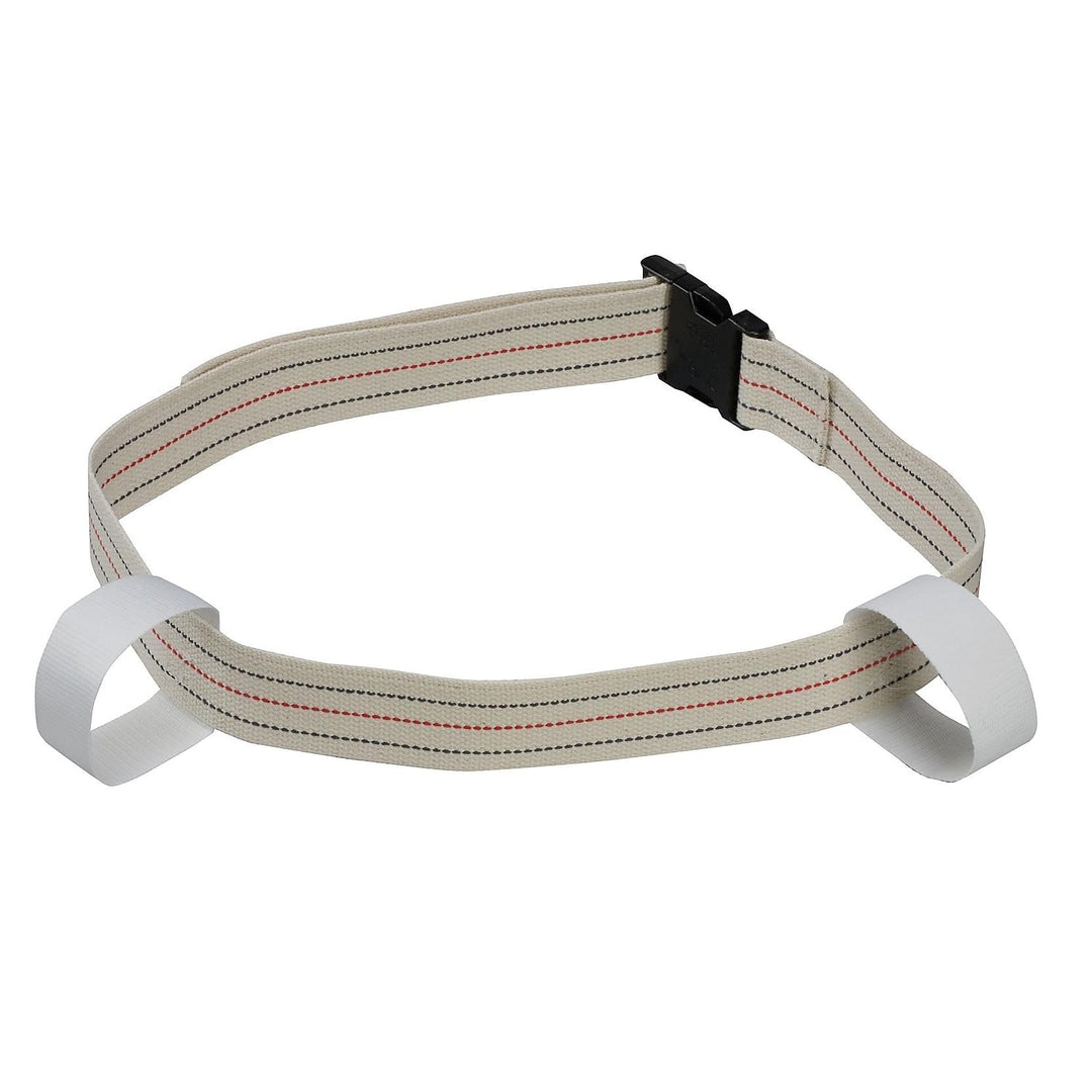 DMI Cotton Physical Therapy Gait Belt Transfer Belt with Handles, Quick Release, 65 Inches