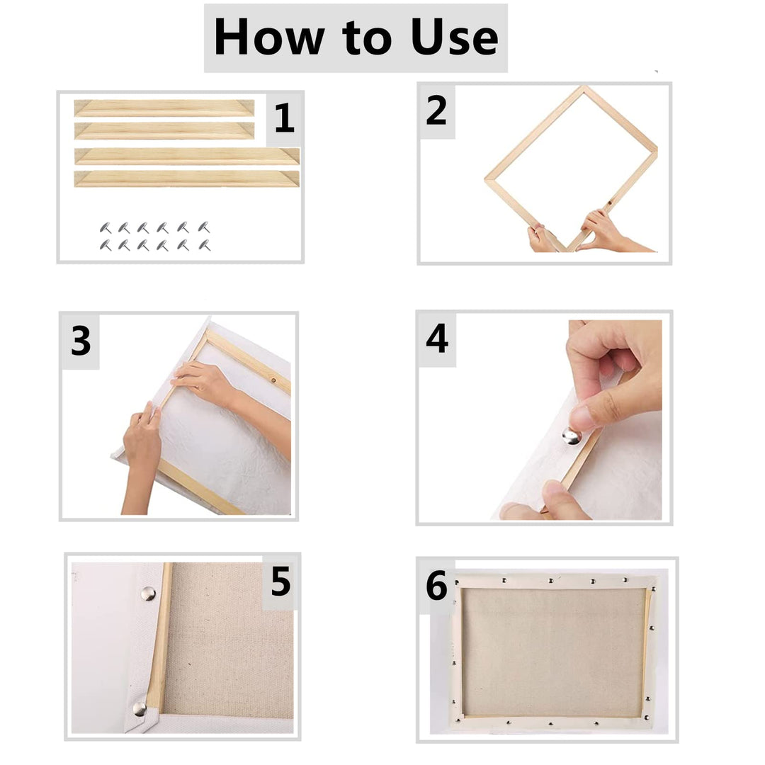 40X50 cm Wooden Frame DIY Picture Frames Art Suitable for Home Decor Painting Digital Diamond Drawing Paintings, Display Pictures 16x20 picture frames for wall (2PCS-40 * 50 CM)
