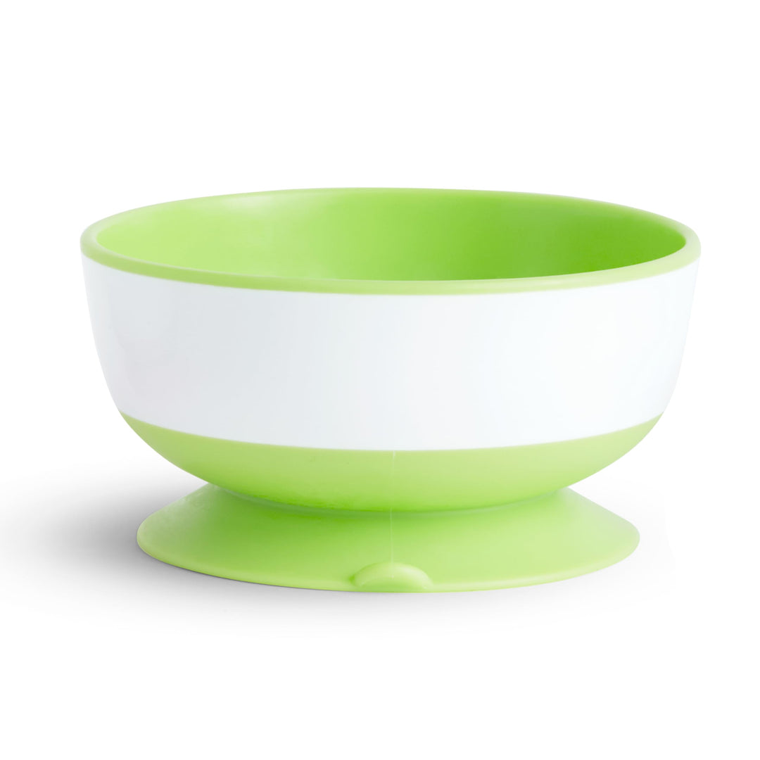 Stay Put Suction Bowls for Babies and Toddlers, 3 Pack, Blue/Green/Yellow