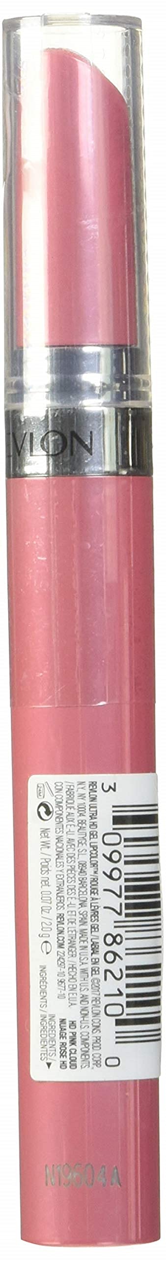 Revlon Ultra HD Gel Lipcolor, HD Pink Cloud