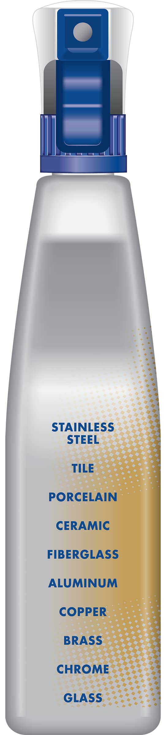 Spray and Foam Cleaner, 25.4 Fl Oz, 1 Ounce, White, Silver, Blue, Gold