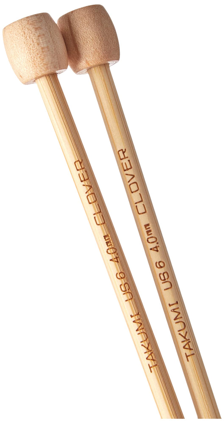 Takumi Knitting Needle, Single Point Size 6 (4.0mm)