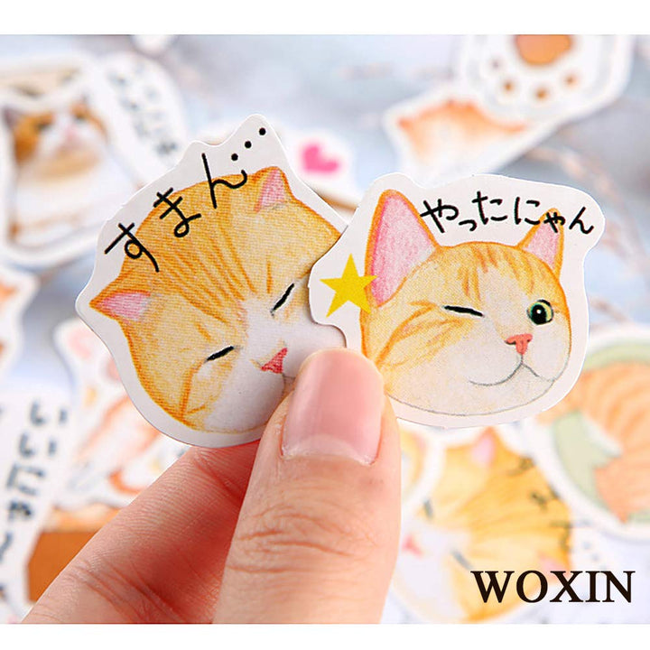 Kawaii Sticker Set for Teens/Grils Waterproof Vinyl Stickers (6 Set, 400 Pieces)