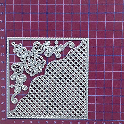Scrapbooking Dies Metal Grid Lattice Frame Stamps Cutting Dies Card Making Craft Embossing Stencils Die Cut Valentine