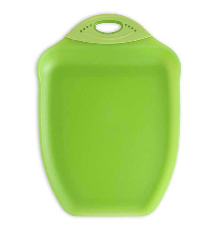 Chop & Scoop Cutting Board, 9.5 by 13 inches, Solid Green, 322-J383
