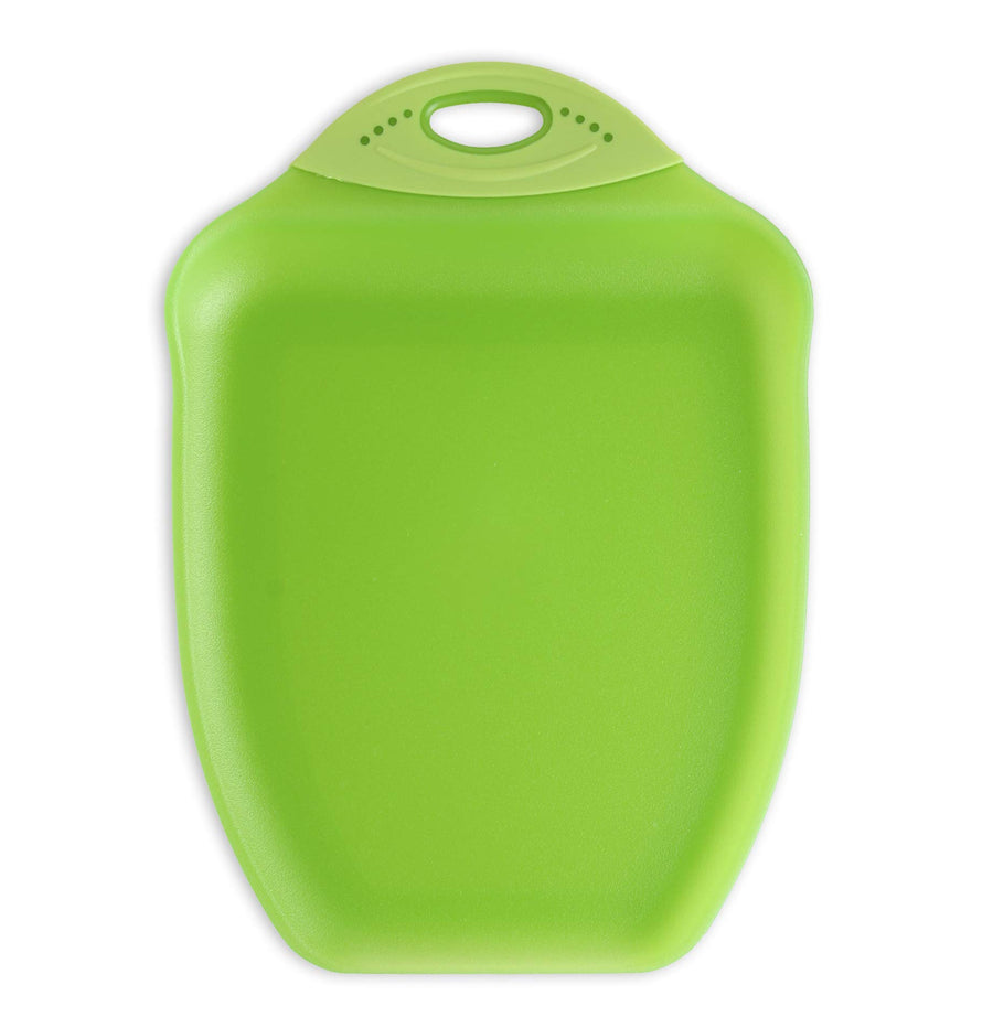 Chop & Scoop Cutting Board, 9.5 by 13 inches, Solid Green, 322-J383