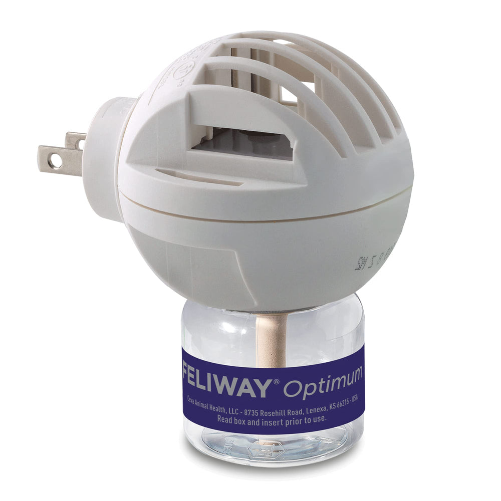 Optimum Cat, Enhanced Calming Pheromone Diffuser, 30 Day Starter Kit (48 mL)