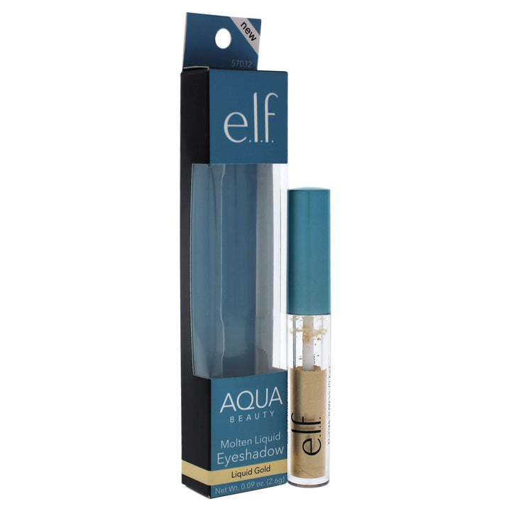 Limited Editon Aqua Beauty Molten Liquid Eyeshadow - 57032 Liquid Gold by Elf