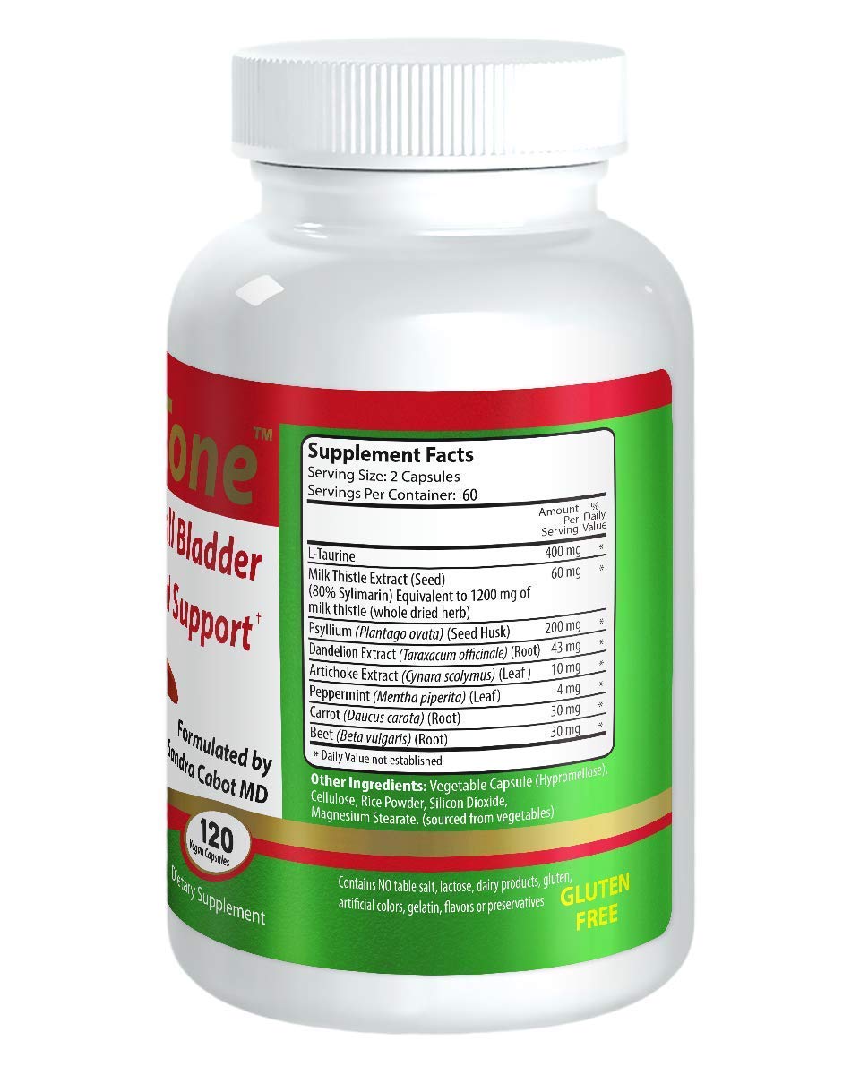 Livatone Liver and Gallbladder Cleanse – Dr. Formulated Liver Cleanse and Detox Pills, Milk Thistle & Antioxidants (120 Capsules)