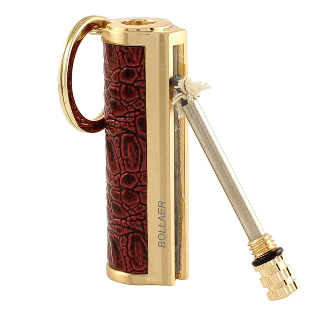 New Match Metal Matchstick Gift Outdoor Fire Starter Waterpoof Survival Gear Hiking Match Lighter Fire Starter Keychain