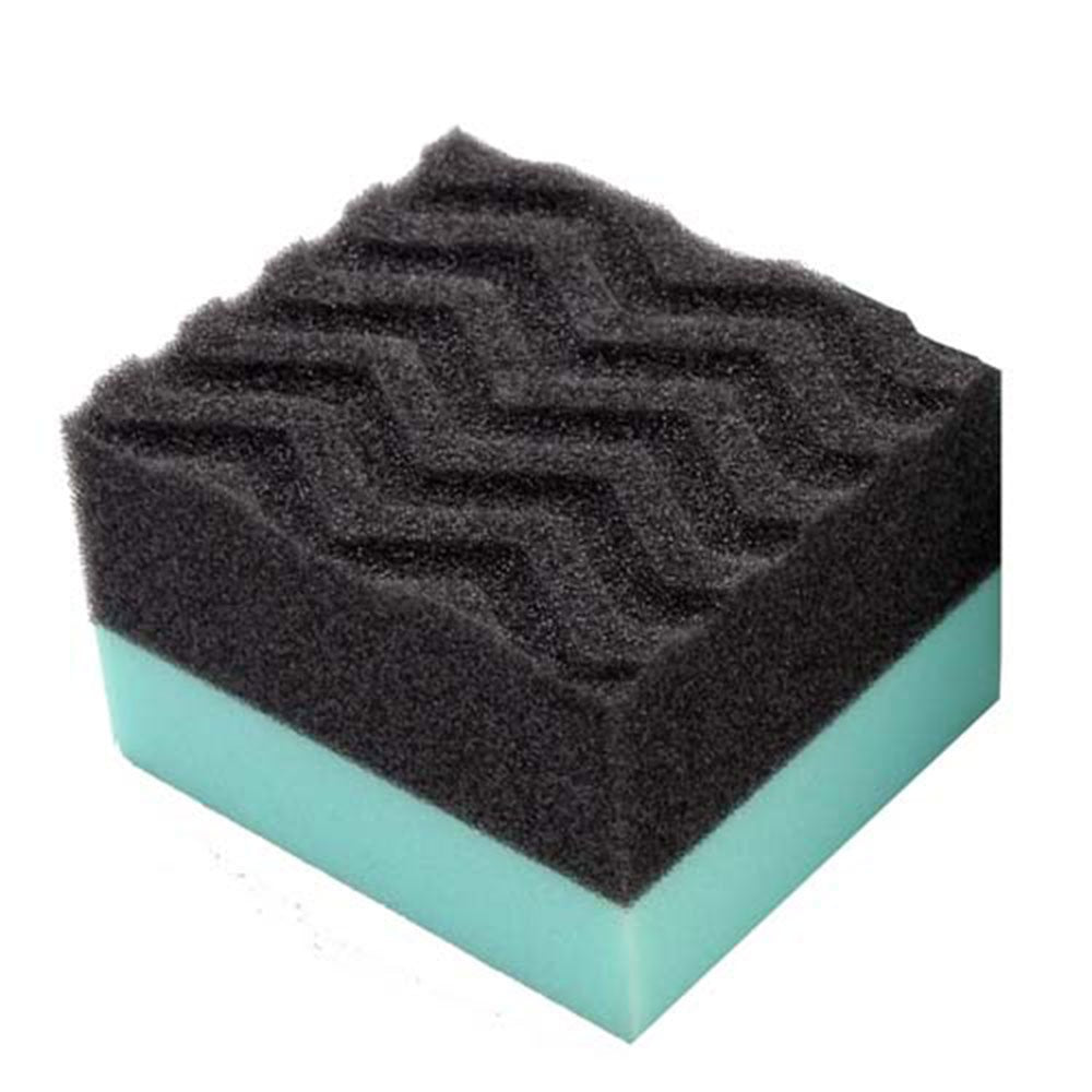 ACC_300_2 Wonder Wave Durafoam Contoured Large Tire Dressing Applicator Pad, Pack of 2
