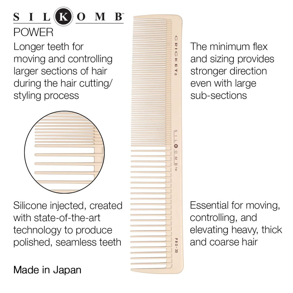 Silkomb Seamless Teeth, Pro 30 Power