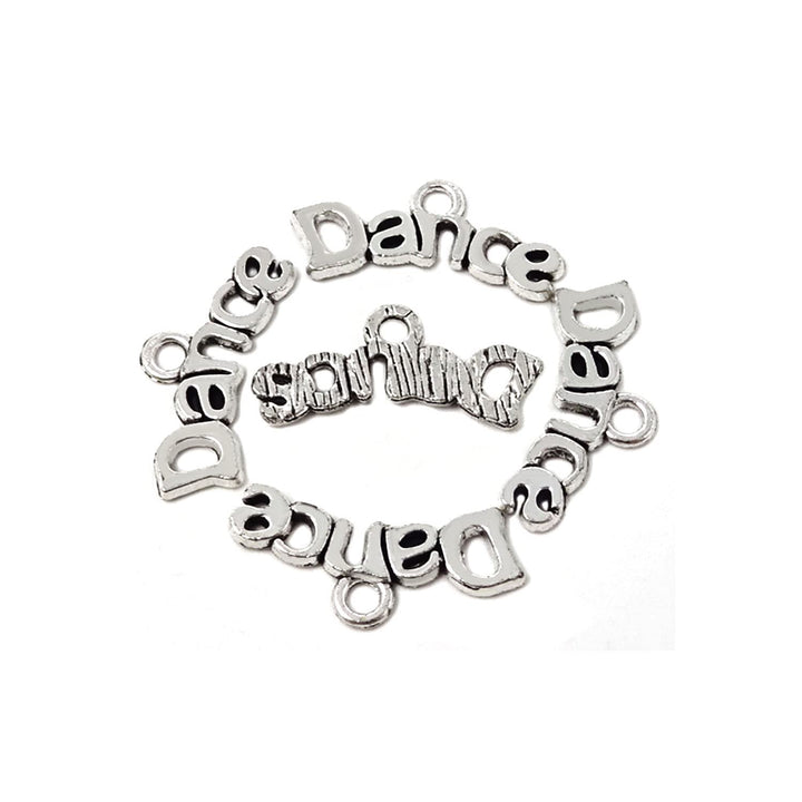 200PCS Alloy Dance Charms Pendant for Earring Necklace Bracelet Keychain Jewelry Craft Making