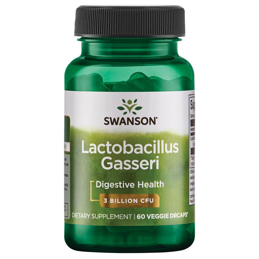 Lactobacillus Gasseri - Probiotic Supplement Supporting Digestive Health with 3 Billion CFU - Design-Release Satiety & Fat Metabolism Support - (60 Veggie Capsules)