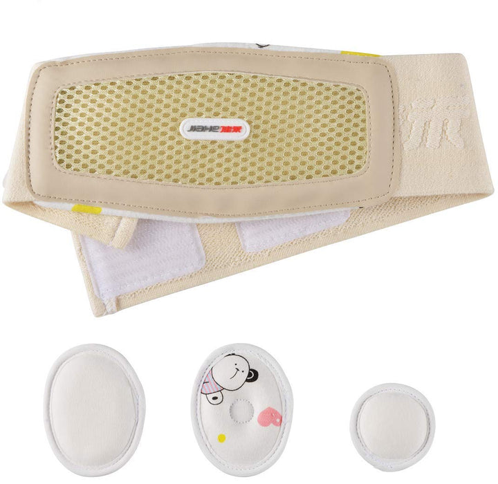 Baby Hernia Belt Belly Button Band Umbilical Truss Newborn Belly Band Button Wrap Baby Adjustable Navel Band Abdominal Binder for Children Medium