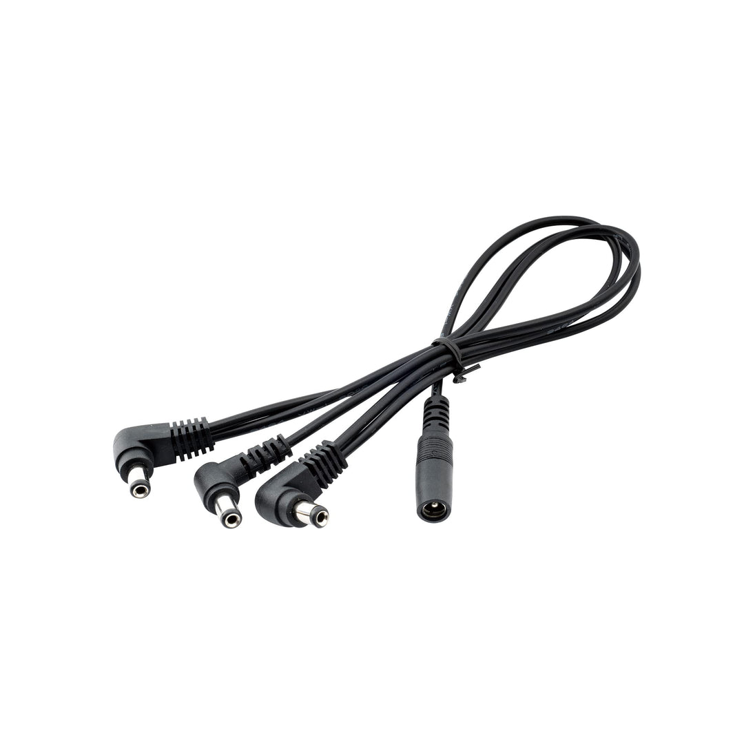 Pro DC 9V Power Jack Splitter Adapter 1 for 3 Way Daisy Chain Power Cable for Guitar Effect Pedals