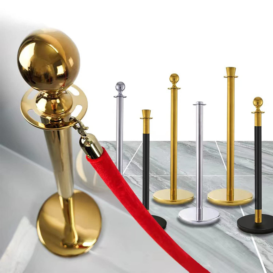 2 pcs Velvet Rope,Crowd Control Rope Safety Barrier,Thick Stanchions Queue Barrier Rope for Red Carpet Events,Holleywood Themed Birthday Party Decorations,Car Shows,Grand Opening Ceremony