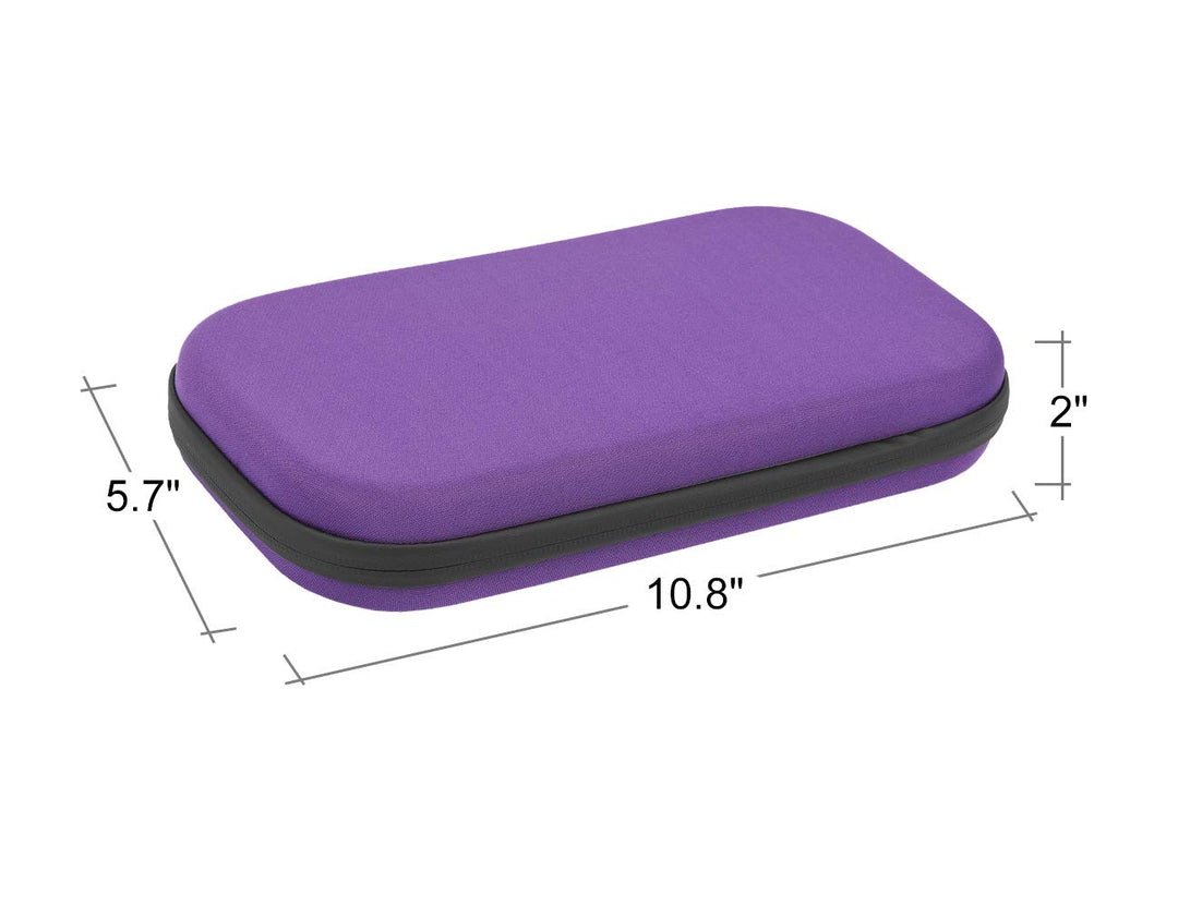 Hard Case Compatible with 3M Littmann Master littman cardiology 4 Littmann Classic iii Lightweight II S.E. MDF Stethoscope (Purple)