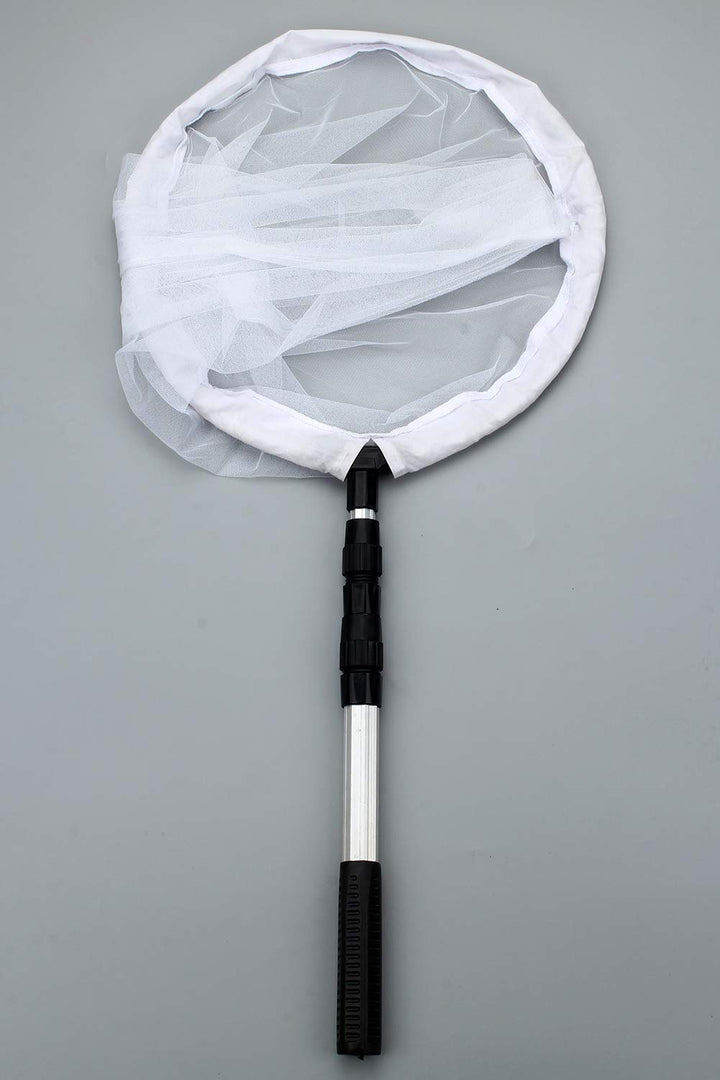Large Insect and Butterfly Net Bug Catching Net Bird Net with 14 Ring, 32 Net Depth, Handle Extends to 36 Inches (14 Ring, 36 Handle)