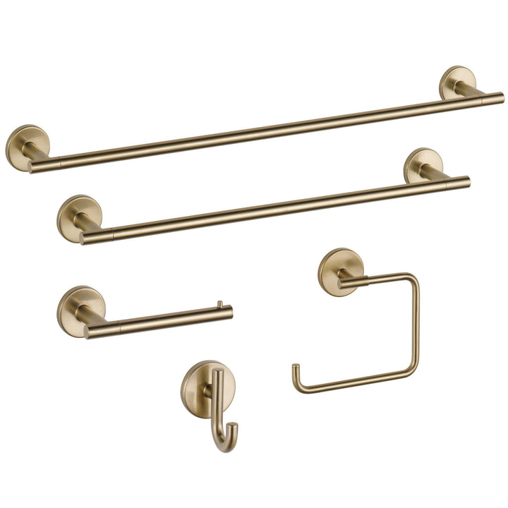 75935-CZ Trinsic Single Towel Hook in Champagne Bronze