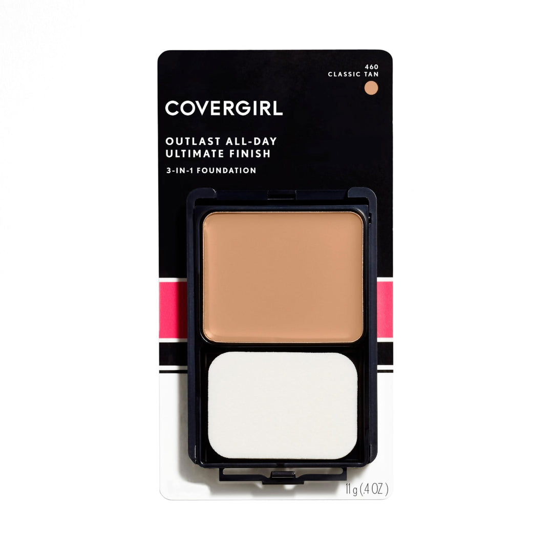 Outlast All-Day Ultimate Finish Foundation, Classic Tan, 0.4 Ounce (Pack of 1) (Packaging May Vary)