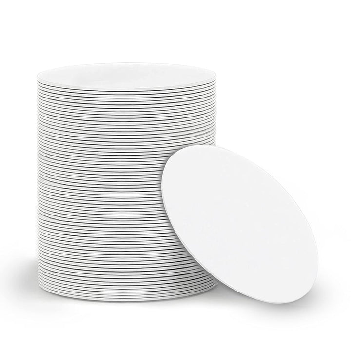 50pcs NFC Tags NFC Cards Ntag215 Stickers RFID Stickers NFC215 tag rewritable NFC Coin Cards Compatible with NFC Enabled Mobile Phones and Devices, Round (25 mm/ 1 Inch)