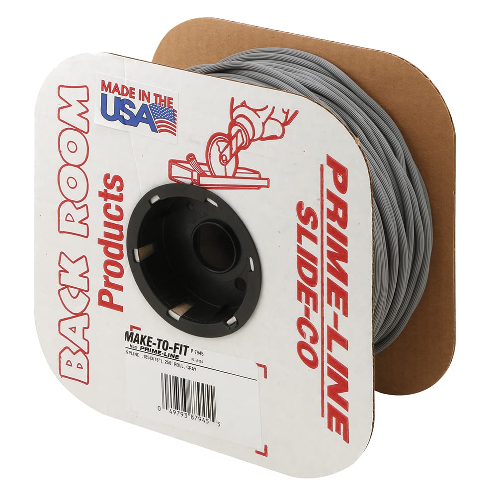 Products P 7945 Screen Retainer Spline.185-in(3/16-in), 250-ft Roll, Gray