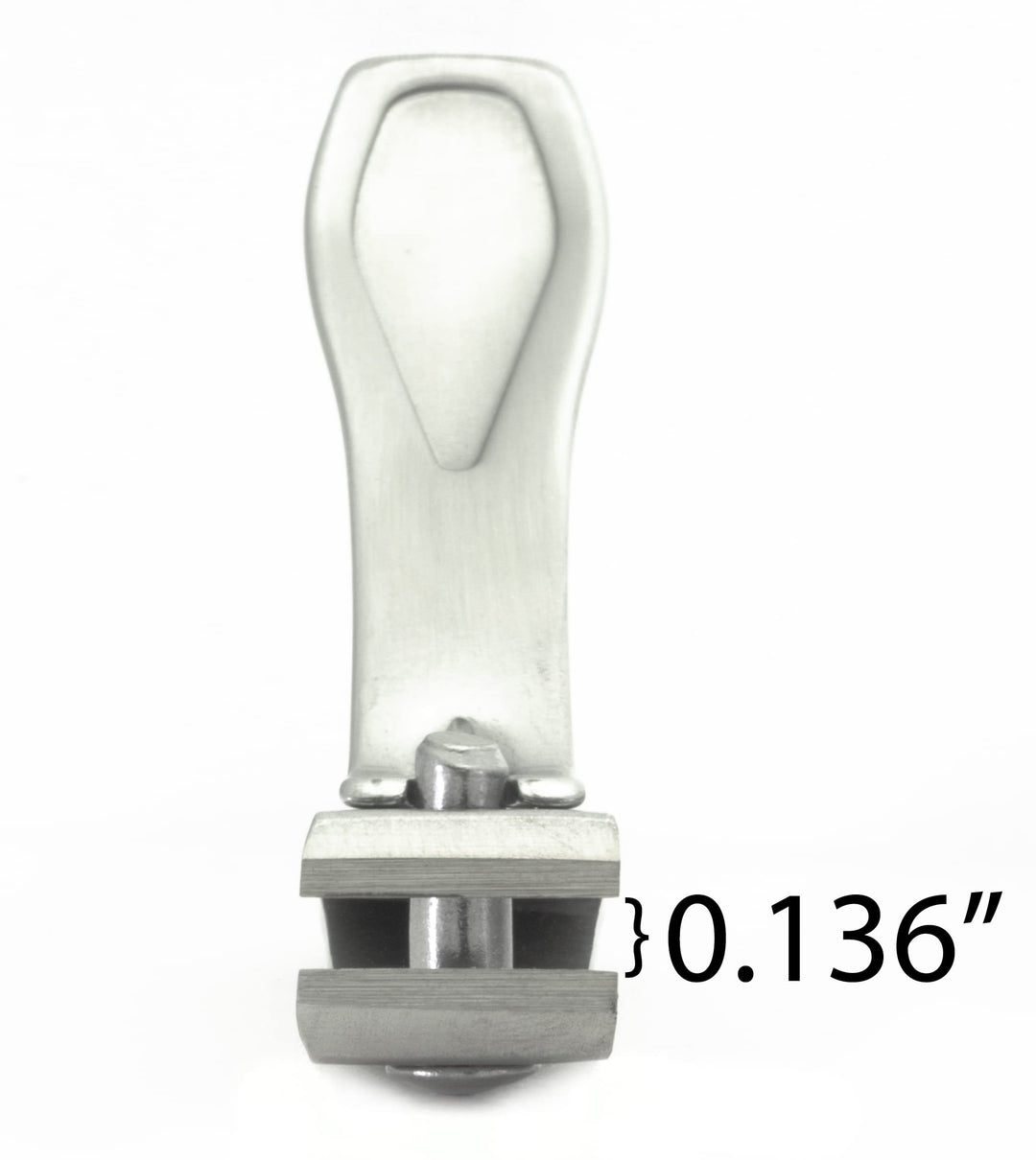 Wide Jaw Straight Cut Toenail Clipper, 2 Count