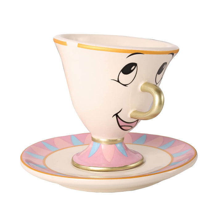 Beauty and the Beast Jewelry Tray - Ceramic Trinket Dish - 3D Chip Ring Dish