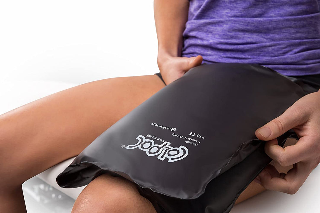 ColPac - Reusable Gel Ice Pack - Black Polyurethane - Oversize - 12.5 in x 18.5 in - Cold Therapy - Knee, Arm, Elbow, Shoulder, Back - Aches, Swelling, Bruises, Sprains, Inflammation