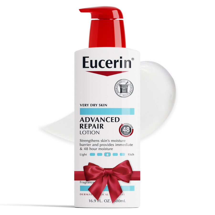 Advanced Repair Body Lotion for Very Dry Skin, Unscented Lotion Formulated with Ceramides, 16.9 Fl Oz Bottle