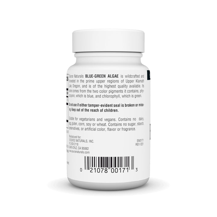 Blue-Green Algae from Klamath Lake* - 500 mg - 50 Tablets