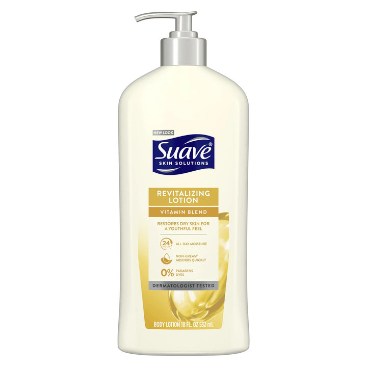 Revitalizing with Vitamin E Body Lotion, 18 oz (Pack of 2)
