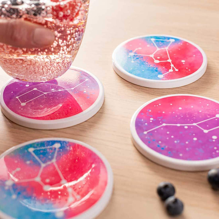Coaster Blanks, Ceramic Infusible Ink, White