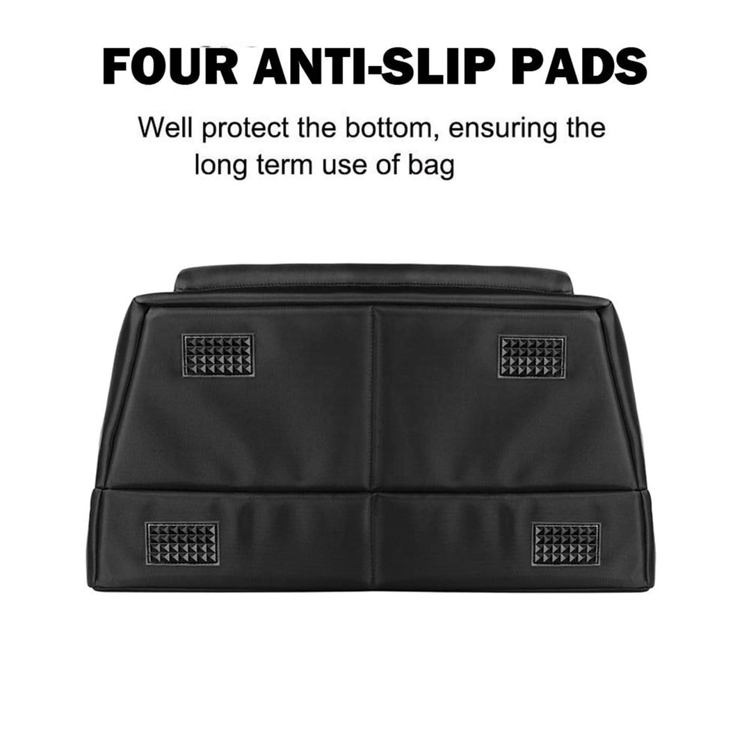 Desktop Computer Carrying Case, Padded Nylon Carry Tote Bag for Transporting Computer Tower PC Chassis,Monitor(Up to 27 inch),Keyboard,Cable and Mouse