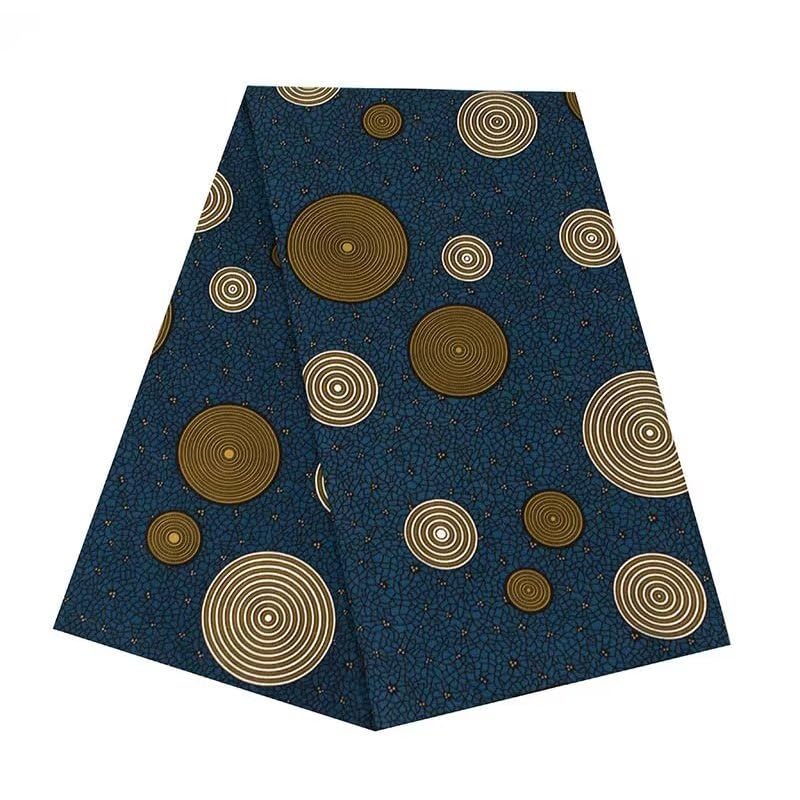 African Fabric 6 Yard Printed Wax Cloth African Ankara Fabric for Party Dress fp6227