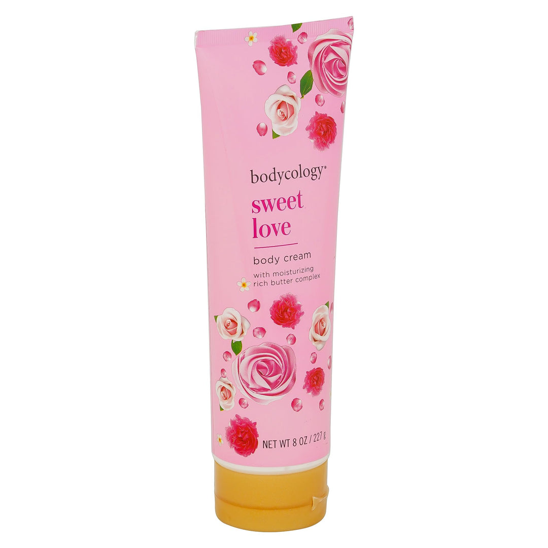 Sweet Love Body Cream | Shea Butter, Cocoa Butter, Jojoba Oil | Paraben & Phthalete Free, Cruelty Free | Hydrates, Moisturises, Improves Skin Textures - 227 g (Pack of 1)