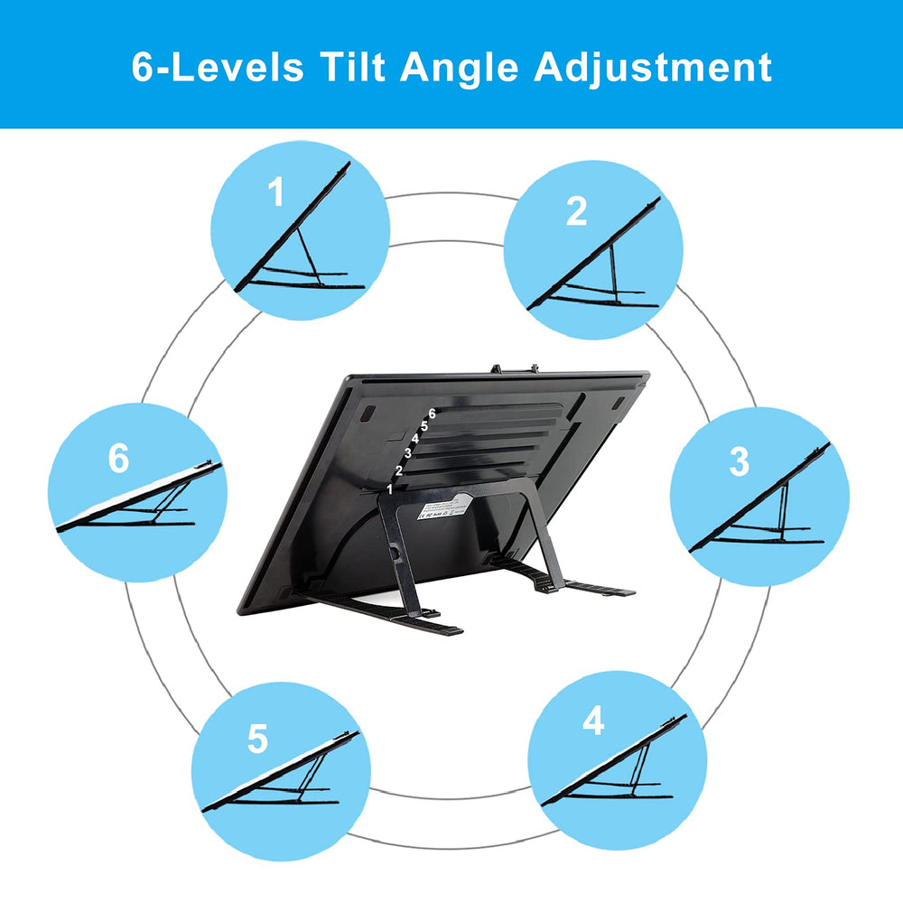 A3 Light Pad, Rechargeable Light Board for Diamond Painting, Tracing Light Box with Stand and Clip, Light Table Lightbox for Tracing, Drawing