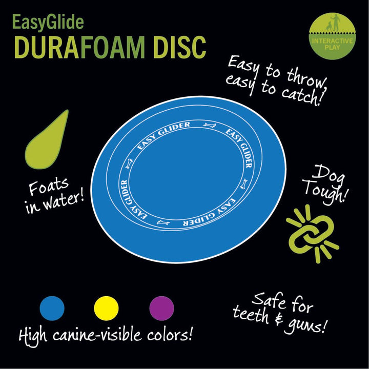 Easy Glide DuraFoam Flying Disc Dog Toy, Color Varies 11