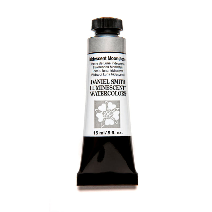 Daniel Smith Luminescent™ Watercolor Paint, 15ml, Tube, Iridescent Moonstone, 0.5 fl oz, (Pack of 1)