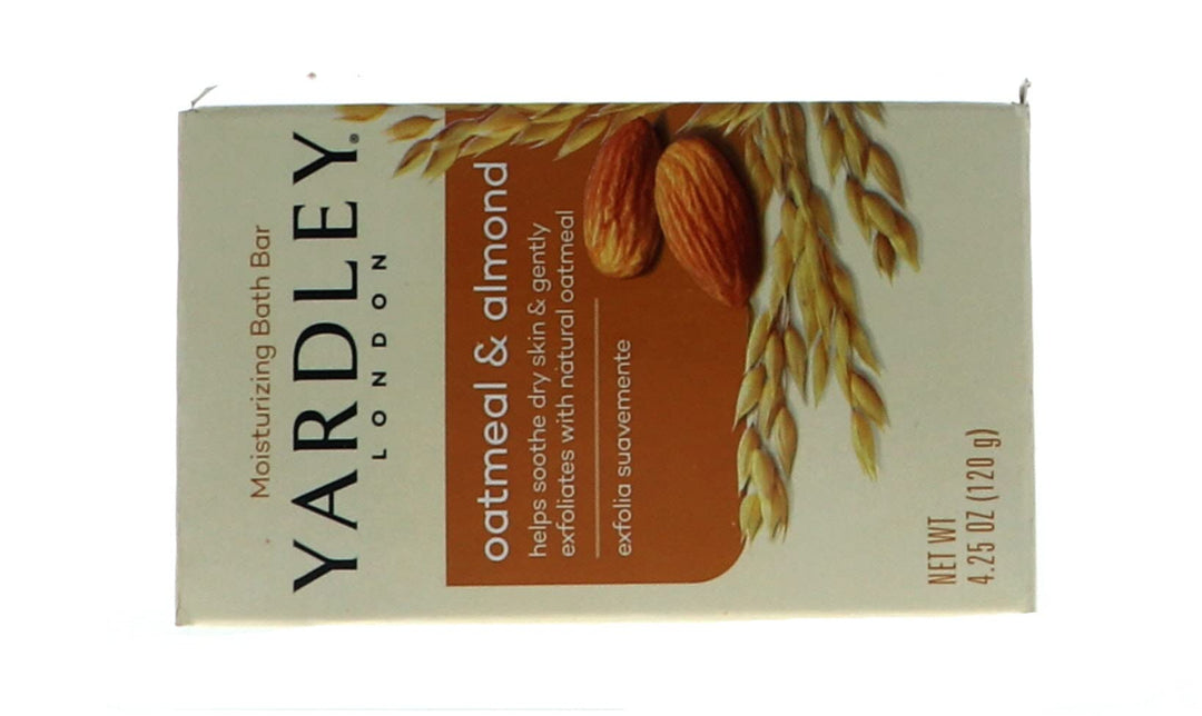 London Moisturizing Bar Oatmeal & Almond with Natural Oats 4.25 oz (Pack of 2)
