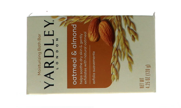 London Moisturizing Bar Oatmeal & Almond with Natural Oats 4.25 oz (Pack of 2)