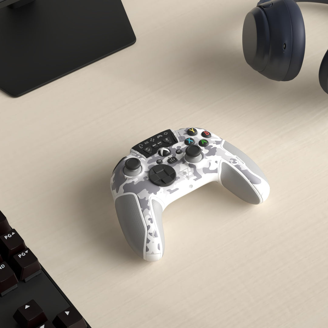 Recon Controller Wired Game Controller Officially Licensed for Xbox Series X, Xbox Series S, Xbox One & Windows - Audio Enhancements, Remappable Buttons, Superhuman Hearing – Arctic Camo