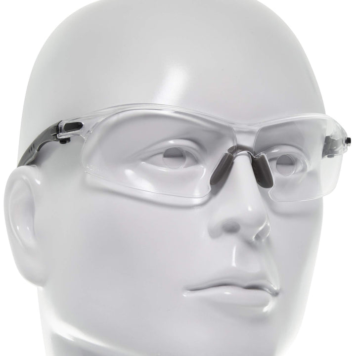Keen Shooting Safety Glasses - Eye Protection for Men and Women - Black and Gray - ANSI Z87.1+ and CE Rated - Clear Lenses / Yellow Lenses