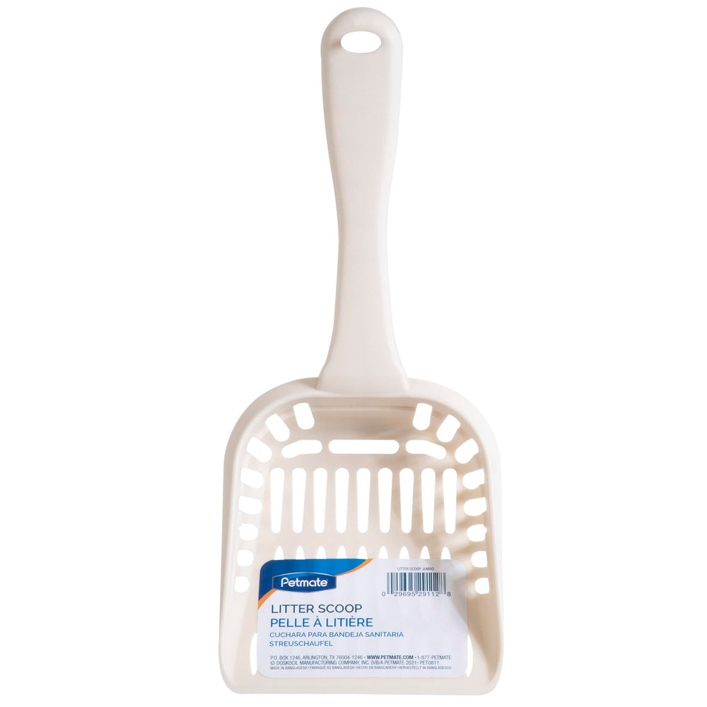 Litter Scoop for Cats, Jumbo Size, Bleached Linen
