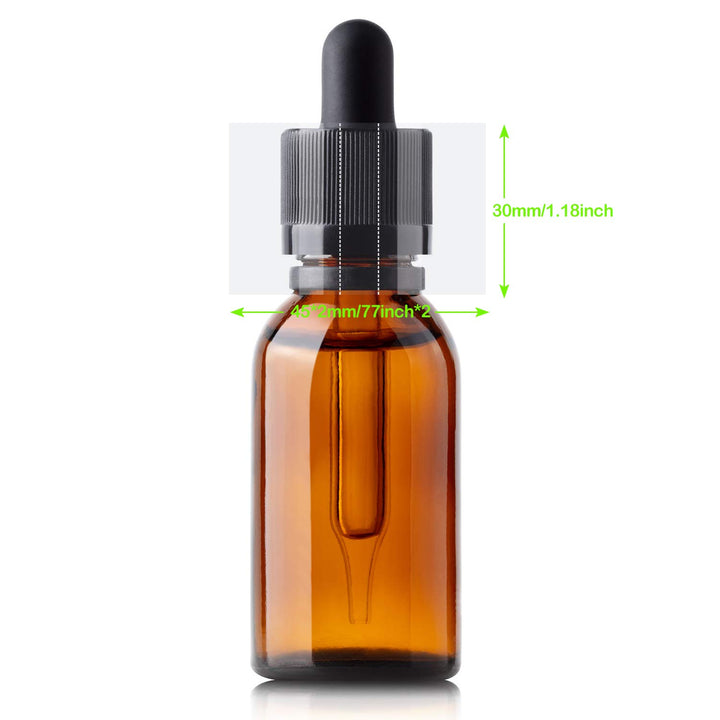 500 Pcs Shrink Wrap Perforated for Bottles Heat Shrink Bottle Seals for Essential Oil Bottle, Dropper Bottle, Test Tube Hot Sauce Bottles(Clear, 4.5 x 1.1 Inch, Diameter 2-1/2 to 2-3/4 Inch)