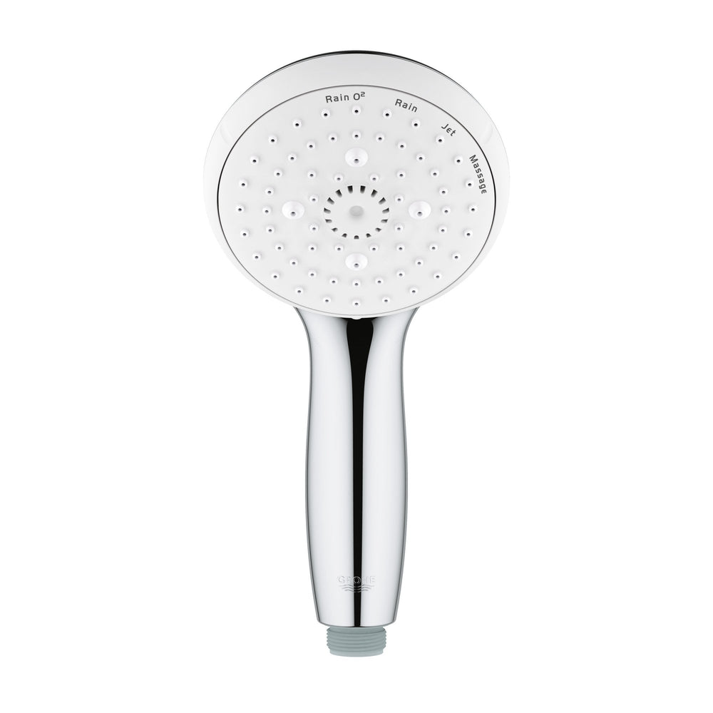 Grohe 28421002 Tempesta Classic 100 4 Spray Hand Shower, Starlight Chrome