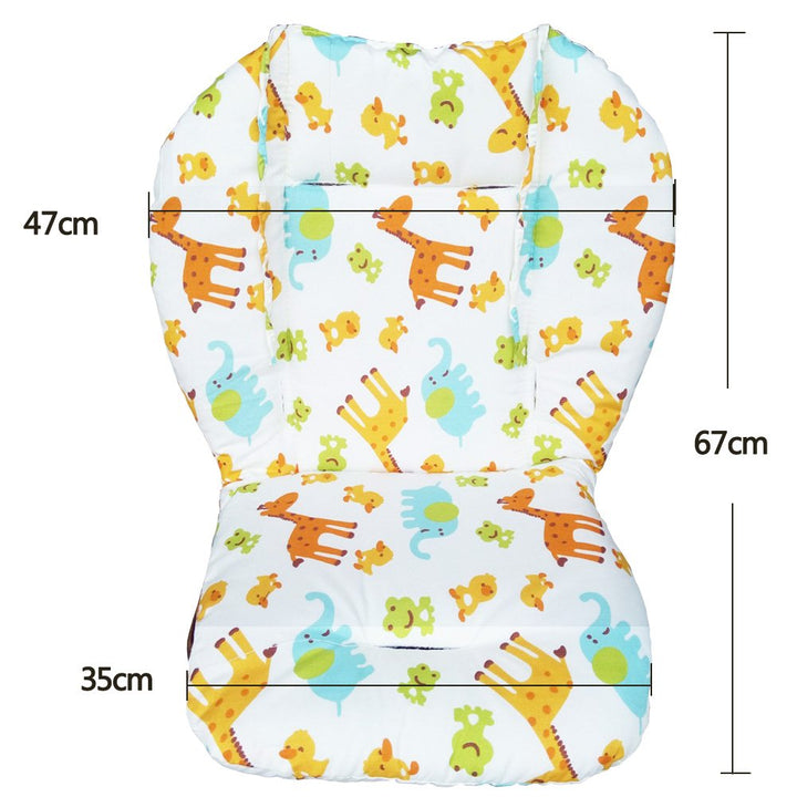 High Chair Pad,high Chair Cushion/seat Cushion/breathable Pad,soft and Comfortable,light and Breathable,cute Patterns,make The Baby More Comfortable(animal Pattern)