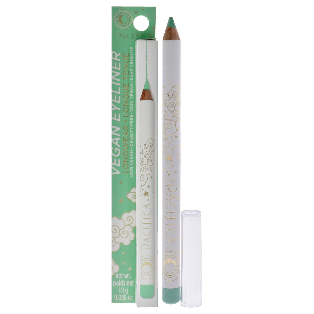 Beauty, Longwear Pastel Green Eyeliner Pencil, Mint, Pigmented Vibrant Color, Vitamin E + Coconut Oil, No-Skip Formula, Graphic Liner, Vegan & Cruelty Free