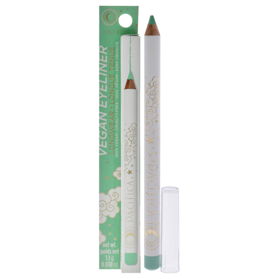 Beauty, Longwear Pastel Green Eyeliner Pencil, Mint, Pigmented Vibrant Color, Vitamin E + Coconut Oil, No-Skip Formula, Graphic Liner, Vegan & Cruelty Free